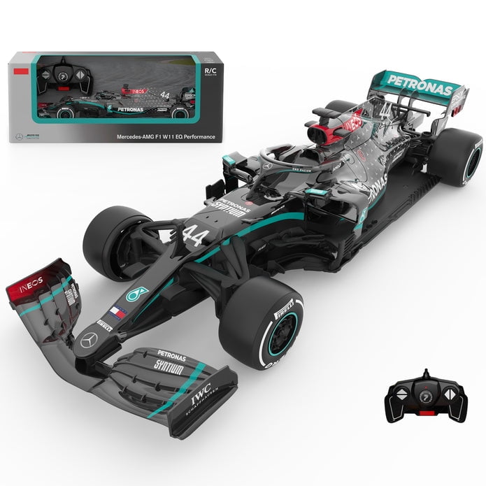 VOLTZ TOYS Licensed Mercedes AMG F1 W11 RC Car 1:18 Scale Formula 1 Remote Control Race Car with 2.4GHz for Kids & Adults