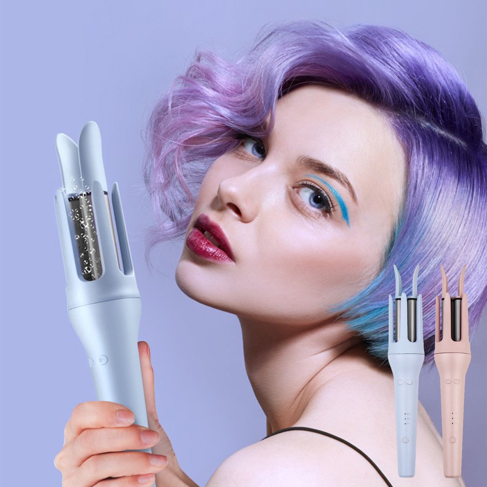 pstuiky 32mm Automatic Hair Curler Easy-to-use Travel Automatic Curling Iron Fast Heating Small Auto Rotating Curing Wand For Curls Waves 3 Tunable Temps Auto Shut-Off Sale