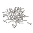thumbnail image 1 of Unique Bargains M1x0.25x4mm Lot de 50 Vis Plates Rondes en Métal pour Machine à Entraînement Phillips, 1 of 5