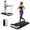White, variant on Goplus 2.5HP Under Desk Treadmill for Home and Office Remote Control LED Display White
