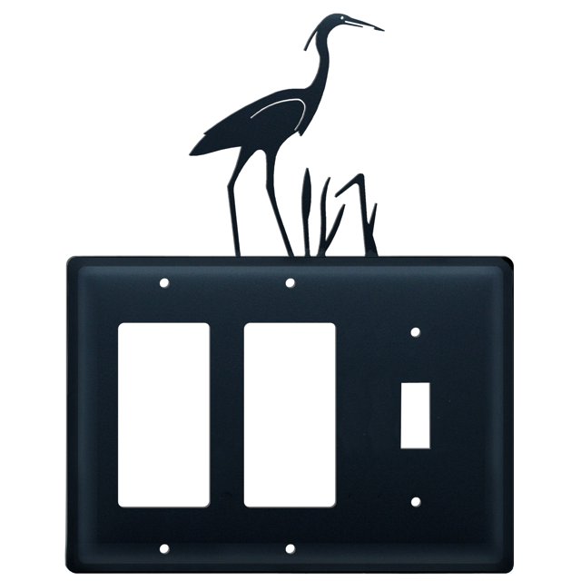 Heron Double GFI Produit Personnalisé Couverture à Interrupteur Unique
