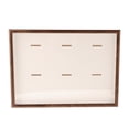 thumbnail image 2 of DOLITY Medal Display Shadow Box Frame Collectible Wood for Insignia Pins Gymnastics Walnut Color A3, 2 of 9