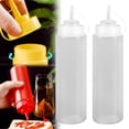 thumbnail image 2 of Kitchen Storage Containers Condiment Bottles For Liquids 24Oz Bottle | Plastic Condiment Bottles For Syrup Ketchup Dressing Oil | Squirt Bottles For Liquids, Kitchen Storage Containers, 2 of 9