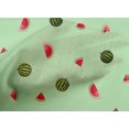 thumbnail image 4 of oneOone Coton Popeline Tissu Pastèque Fruit Imprimer Tissu BTY 42 Pouces de Large, 4 of 4