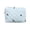 F, variant on Home Textile Storage Organizer for Indoor Use | Cute Bow Laptop and Tablet Storage Cover with Embroidered Grid Bow Design for 11/13/15 Inch Devices