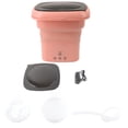 thumbnail image 2 of Foldable Washing Machine, Foldable Laundry Washer Mini Foldable Washer Mini Portable Bucket Laundry Washer Portable Travel Washer with Black Lid for RV Travel Apartment, 2 of 7
