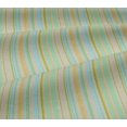 thumbnail image 4 of oneOone Viscose Jersey Fabric Multicolor Stripe Print Sewing Fabric BTY 60 Inch Wide, 4 of 4