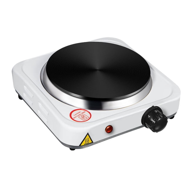 HLONK Portable Hot Plate Burner Single Electric Cooktop with Temperature Adjustment