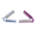 thumbnail image 1 of lionlar 2 Pcs Peigne à Cheveux Pliable Portable Compact Brosse à Cheveux Maison pour Femmes Bleu Violet, 1 of 9