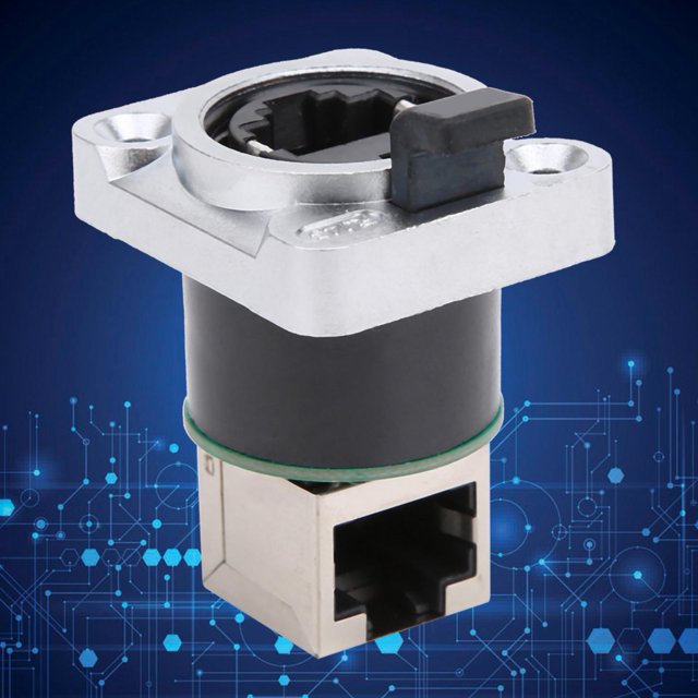 Angled Connector, Insulator RJ45 Angled Connector, Small Flat Panel TV Mounting For Wall Plates Coax Cable Tight Corners