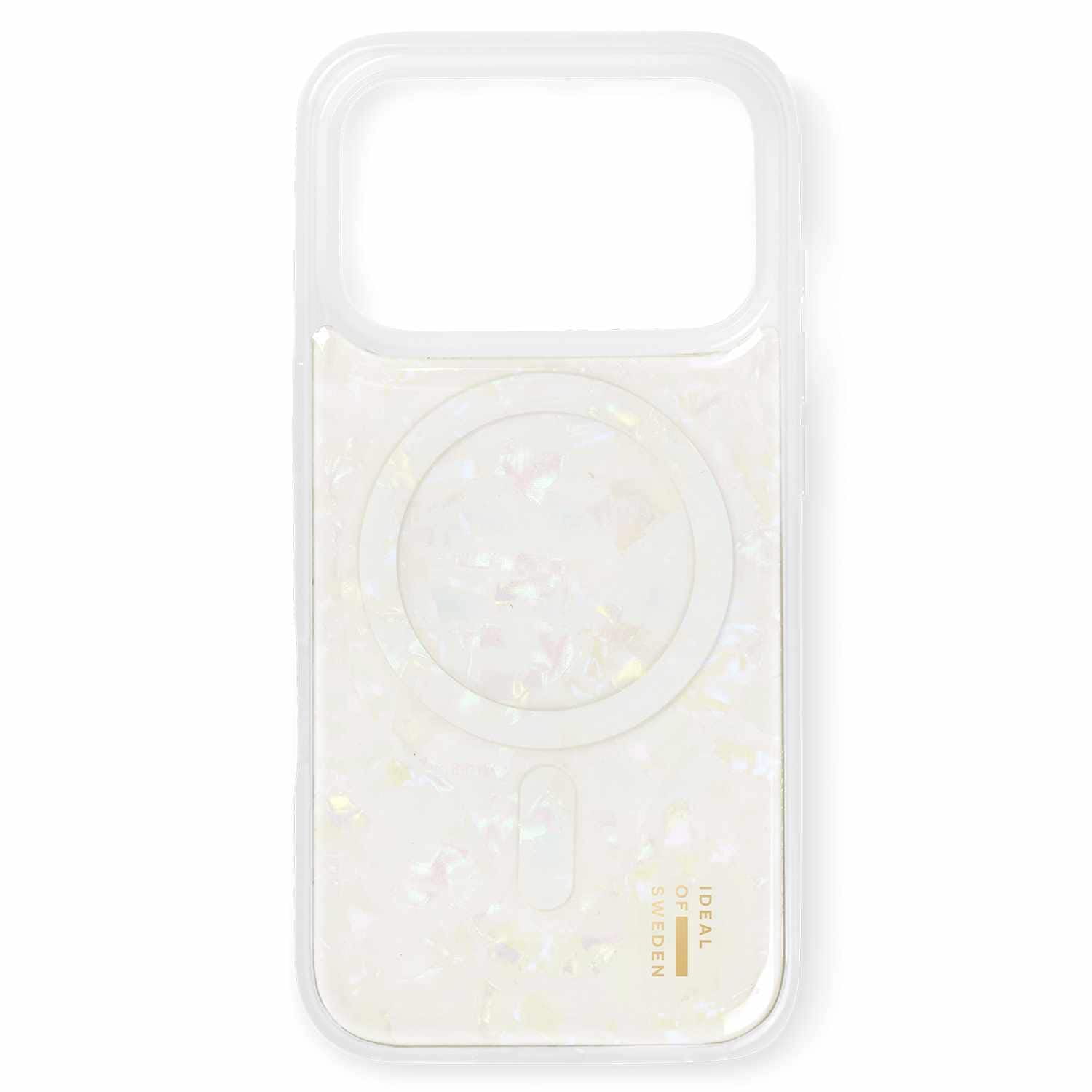 Ideal of Sweden Pearlised MagSafe Case White for iPhone 17 Pro Max