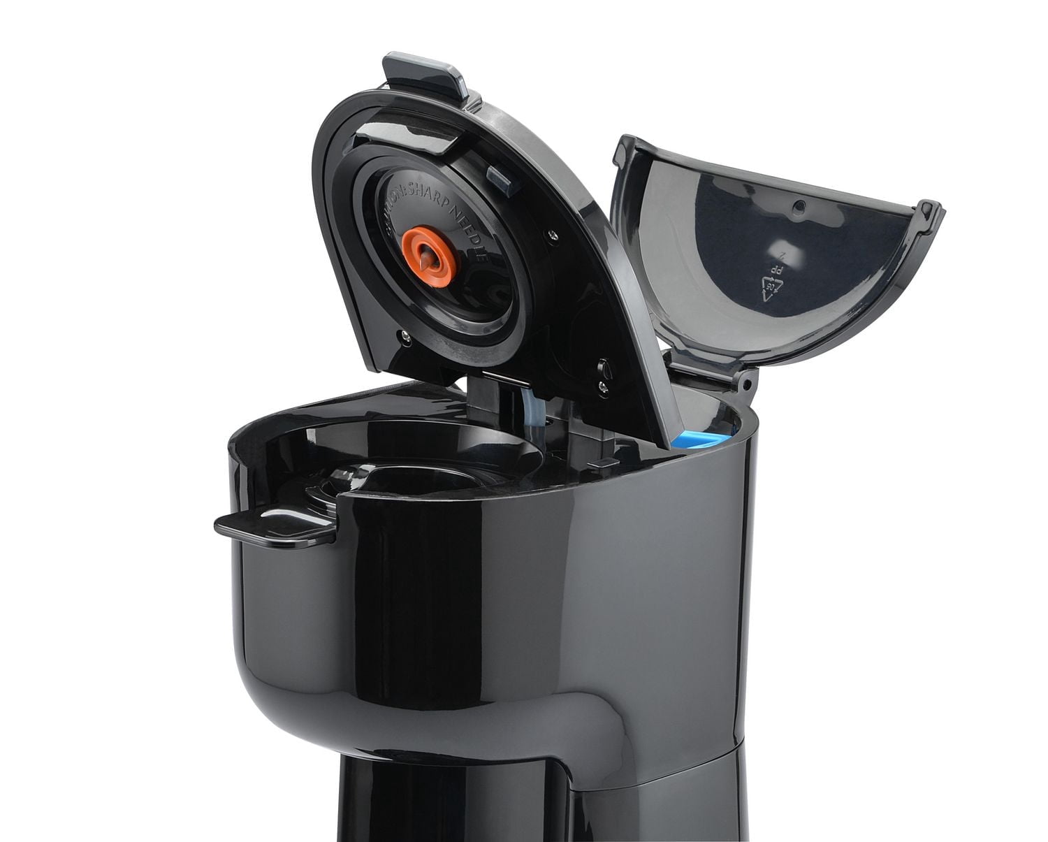 Mainstays Single Serve Coffee Maker, Black, Dual Brew, Ground Coffee or K-Cup* Compatible