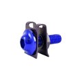 thumbnail image 1 of ruzhgo 20 Pièces Moto Clips Corps Vis Alliage d'Aluminium Moto Modification Vis Écrou Pièce de Rechange Entretien Rouge Bleu, 1 of 6