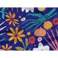 thumbnail image 5 of oneOone Rayon Medium Blue Fabric Skull Sewing Material Print Fabric By The Yard 56 Inch Wide, 5 of 5