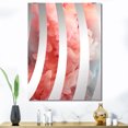 thumbnail image 1 of Designart "Radiant Pink Polar Smoke I" Abstract Oversized Wall Mirror - Modern Abstract Living Room Wall Mirror - Multiple Color Options, 1 of 6