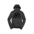 thumbnail image 1 of Mens Gravity Outdoor Co. Hooded Sweater - Graphite Heather - Black Logo - XL, 1 of 1