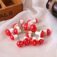 thumbnail image 1 of Christmas Decorations Indoor,Christmas Table Decorations Signs,Christmas Table Centerpiece,Plant Mini Foam Color MUSHROOMss Micro Landscapes Basin Small Accessories Christmas Decorations Decorations, 1 of 8
