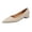 Beige, variant on Women's Casual Shoes - Stylish Low Heel Flats for Spring/Summer