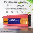 thumbnail image 2 of Pure Sine Wave Inverter 12V/24V To AC 1000W/1600W/2200W/3000W Voltage Transformer Power Converter Solar LED Inverter ,Safety, 2 of 7
