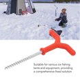 thumbnail image 3 of Perceuse à Glace, Piquet de Pêche sur Glace à Fixation Rapide Support Stable pour Extérieur, 3 of 7