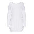 thumbnail image 5 of Birdeem Womens Summer Over Size Loose Large Long-Sleeved off Shoulder Dress, 5 of 5