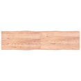 thumbnail image 1 of vidaXL Table Top Light Brown 200x50x(2-4)cm Treated Solid Wood Live Edge, 1 of 7