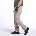 thumbnail image 4 of CEHVOM Men's Pants Multiple Pockets Cargo Trousers Work Wear Combat Safety Cargo Pocket, 4 of 5