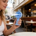 thumbnail image 4 of Mini Handheld Fan,USB Rechargeable Portable Fan,Student Personal Cooling Fan,Outdoor Quiet Desk Fan,Adjustable Wind Speed Fan,Lightweight Travel Fan,Summer Cooling Gadget,Compact Mini Fan, 4 of 6