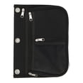 thumbnail image 1 of Pochette extensible Pen + Gear en polyester noir pour classeur, idéale pour les élèves du collège et du lycée, ainsi que pour une utilisation au bureau., 1 of 6