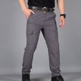 thumbnail image 1 of cllios Cargo Pantalon pour Hommes Grande Taille Pantalon Tactique Résistant à l'Eau Pantalon Cargo en Ripstop Léger EDC Pantalon de Travail de Randonnée Extérieur Séchage Rapide Pantalon de Travail Multi-Poches, 1 of 4