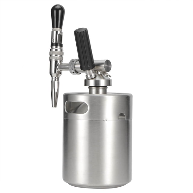 Haofy Baril de Café, Cafetière à Infusion à Froid Nitro, Acier Inoxydable Randonnée, Pique-Nique pour Camping Maison Bbq, Fête