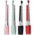 thumbnail image 4 of Kitchen Tong Stainless Steel Locking Nonstick Food Tong Serving Tong for Cooking, 4 of 10