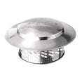 thumbnail image 4 of yuksok Chimney Raining Cap Ducting Pipe for Chimney Pots Outdoor Roof Vent Cap Outside 6, 4 of 9
