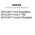 thumbnail image 2 of TEC Front Ceramic Disc Brake Pads TEC-1414 for Car 2010-2017 Ford F-150 Expedition Lincoln Navigator, 2 of 10