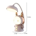 thumbnail image 3 of Lampe de Table Rechargeable pour Enfants, Lampe de Bureau, Lumière de Lecture DEL à Intensité Réglable et Réglable, Veilleuse Portable, Lampe d'Étude Protectrice pour les Yeux, Construction en Plastique Antichute, 4 Modes d'Éclairage, Col de Cygne Flexible, Cadeaux de Fête, 3 of 5