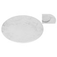 thumbnail image 1 of 12" Marble Lazy Susan White, 1 of 3