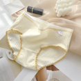 thumbnail image 2 of Ultra-Soft Cotton Imitation Girls Underwear - Breathable Mid Rise Hypoallergenic Panties (3-15Y), 2 of 3