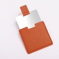 thumbnail image 1 of Mareep Stainless Steel Card Mirror,Portable Anting Drop Rimless Make Up Beauty Makeup Mirror,Squares Card Holders Small Mirrors, 1 of 2