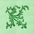 thumbnail image 1 of Ahgly Tapis d'Intérieur Lavable en Machine Carré Vert Clair, 6 Pieds Carré, 1 of 7