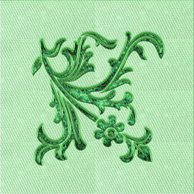 Ahgly Tapis d'Intérieur Lavable en Machine Carré Vert Clair, 6 Pieds Carré
