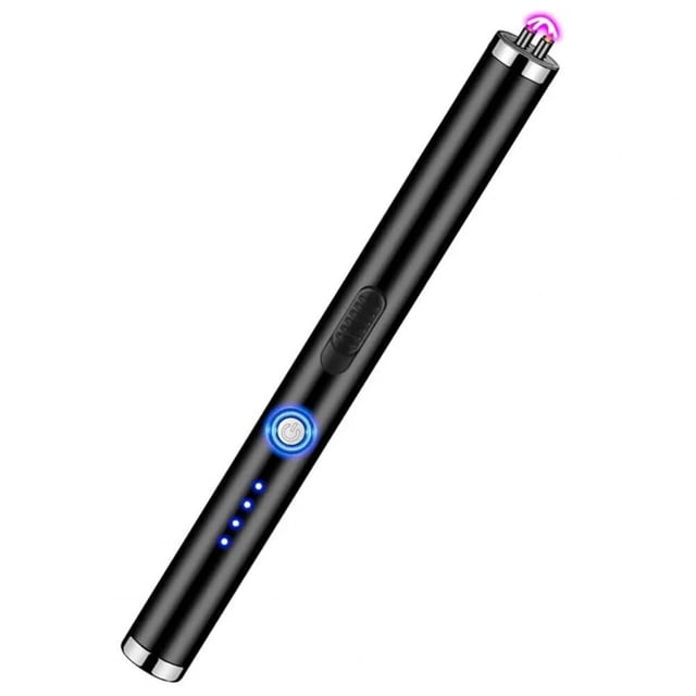 BAOPAI Double Arc Windproof USB Rechargeable Igniter Safe Flameless Ignition for Outdoor BBQ Gas Stove Camping Home Use