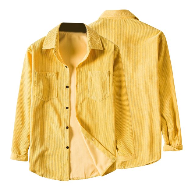 Men's Corduroy Multi-pocket Shirt Jacket