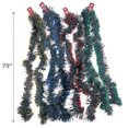 thumbnail image 3 of 2M Black Tinsel Garland With Metallic Tips (Asstd) - Set of 12, 3 of 3
