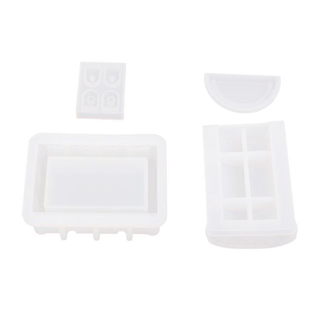 Treasure Chest Silicone Molds, Easy Demoulding Smoother Surfaces Resin Container for Gifts