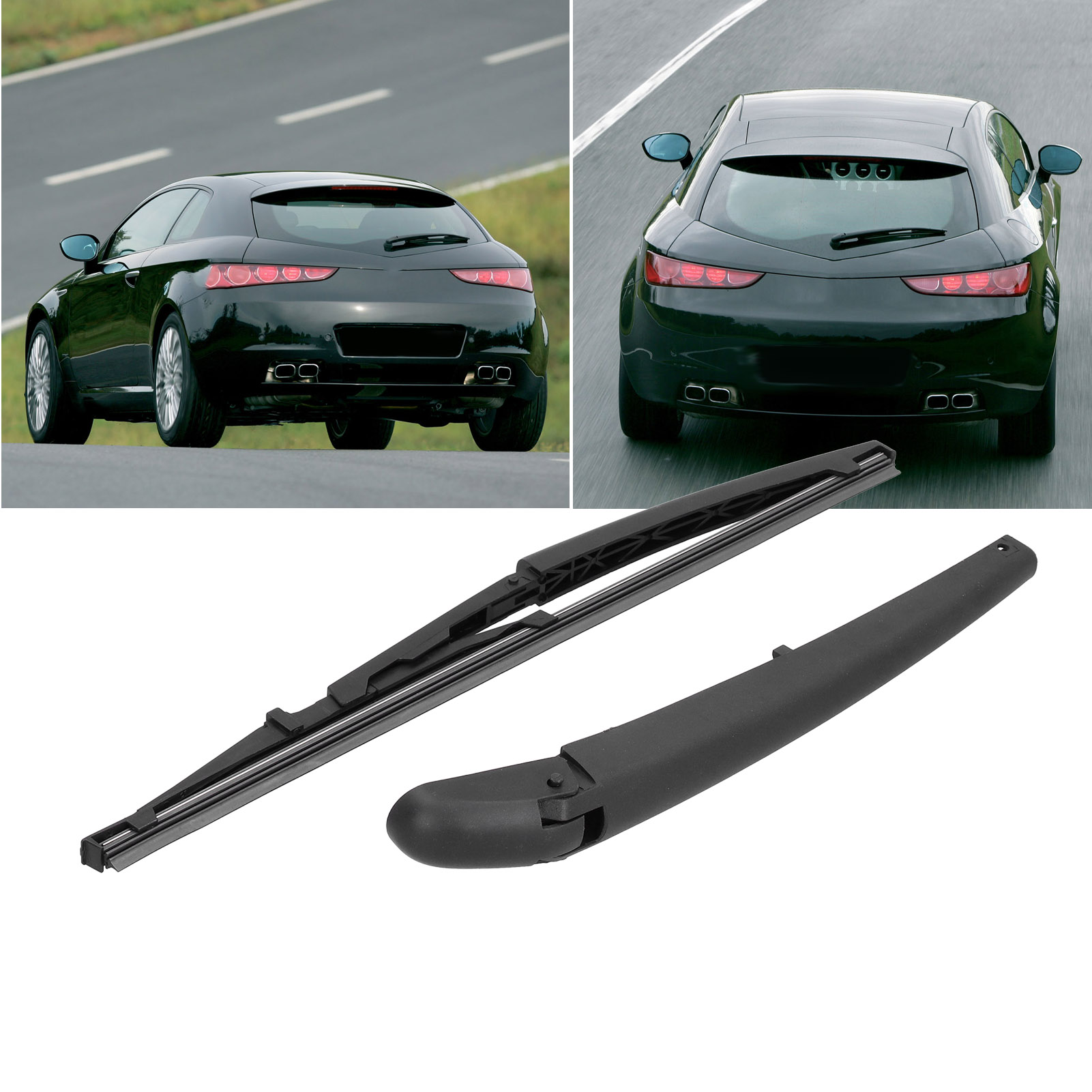 Rear Windshield Wiper Arm, High Efficiency Rear Wiper Blade  for Old Wiper Arm And Blade for Alfa