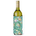 thumbnail image 1 of Lettre Q Cercle Initiale Alphabet Bouteille de Vin Isolant de Boisson CJ2015-QLITERK, 1 of 1