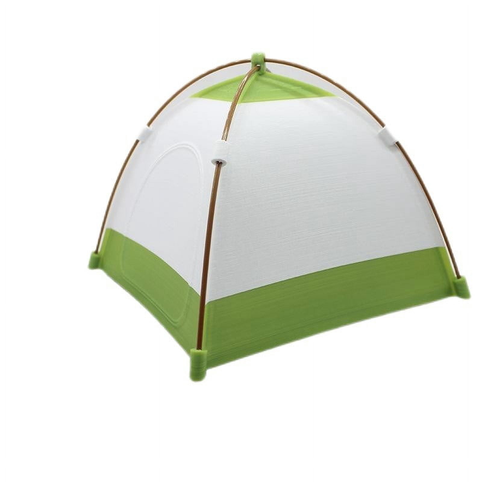 Mini Camping Tent Model Miniature Tent DIY Miniature Home Scene Furniture Decoration