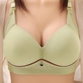 thumbnail image 1 of AherBiu Plus Size Bras for Women No Underwire Push up High Support Bras with Multi Breasted Full Coverage Seamless Bras, 1 of 4