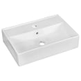 thumbnail image 1 of American Imaginations 59-in. W 3H8-in. Ceramic Top Set In White Color AI-1328, 1 of 1