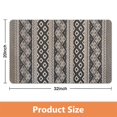 thumbnail image 5 of Enjoy the Luxe Life with our 20x32in Non-Slip Tribal Style Bath Rug Runner - Soft Luxury Microfiber Bathroom Rugs, Machine Washable for Easy Cleaning. Ideal for Tub and Shower!, 5 of 5